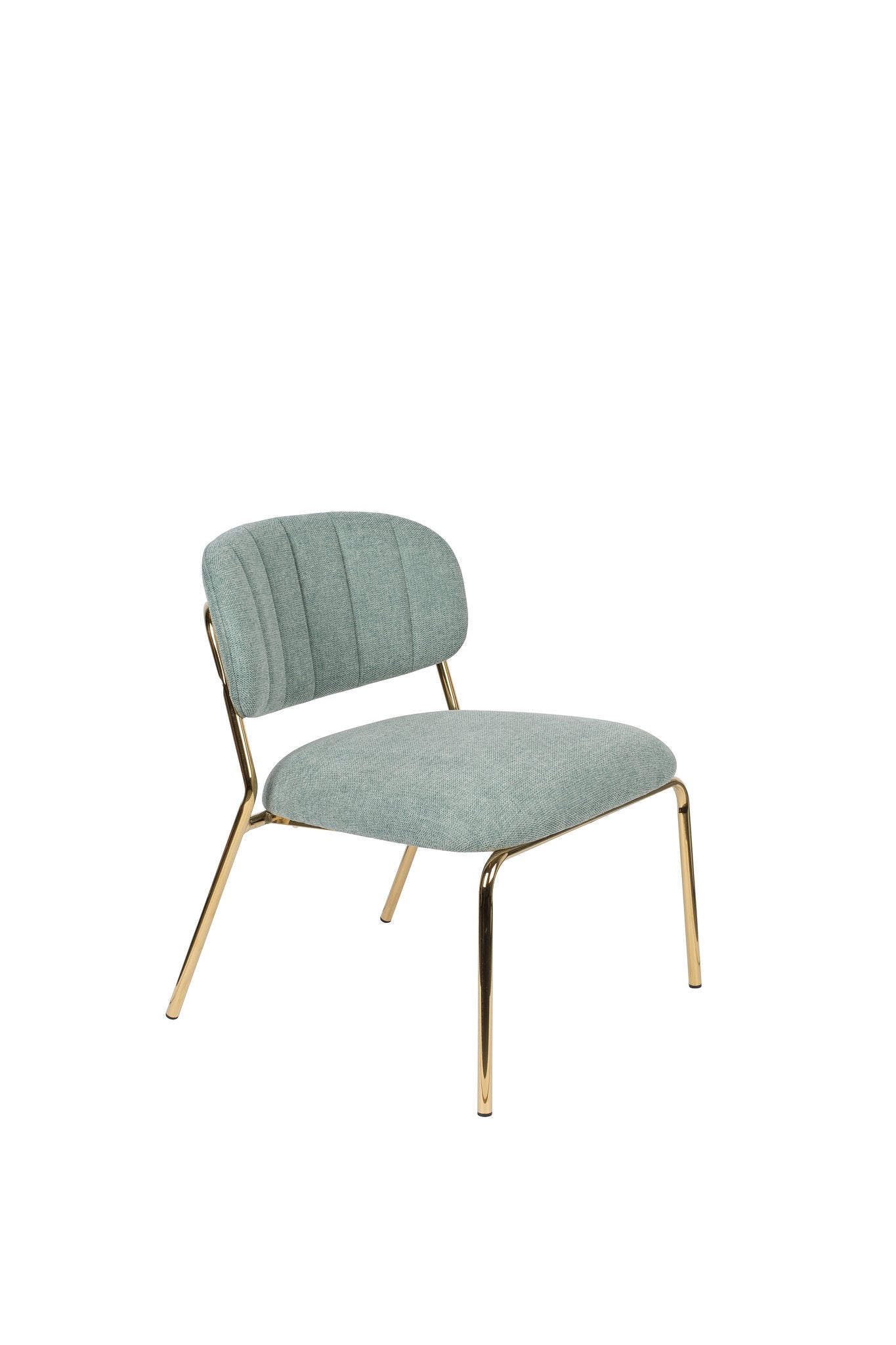 ANLI STYLE Lounge Chair Jolien Gold/Light Green