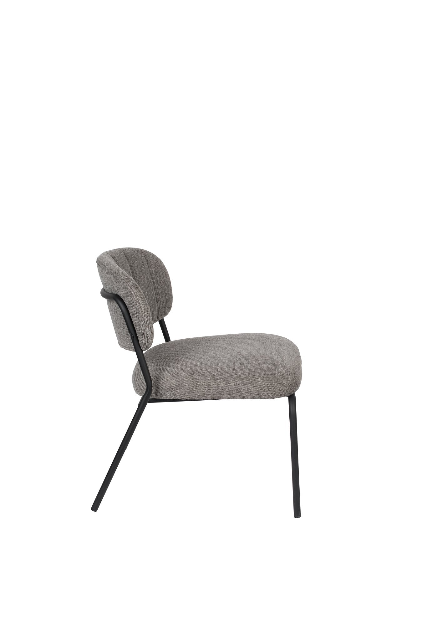 ANLI STYLE Lounge Chair Jolien Black/Grey