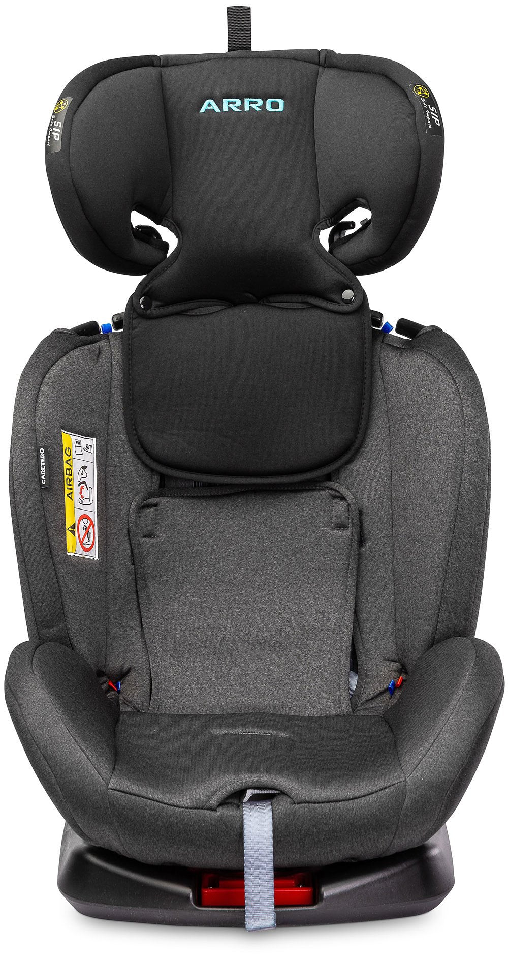 Caretero Arro Autostoel met Isofix (Zwart, 360° draaibaar, 0-36 kg)