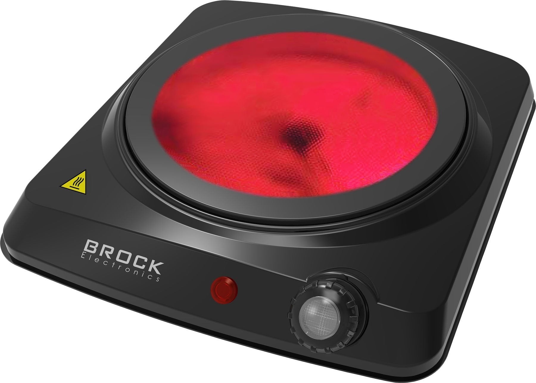 BROCK Electronics Infrarood Kookplaat HPI 3001 BK (1200W, Ø 17,7 cm)