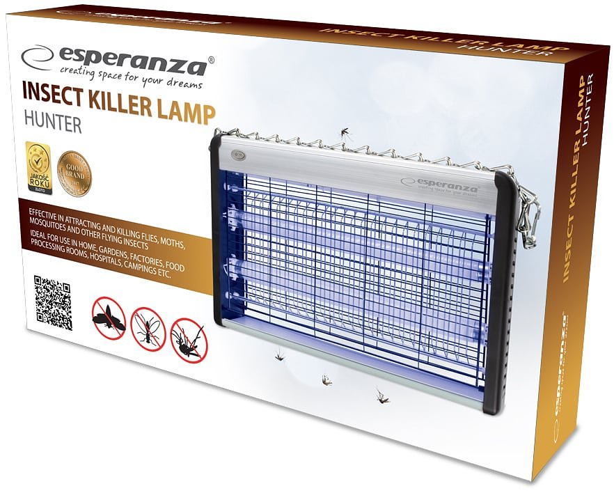 Esperanza Hunter Insectenlamp - 80 m2