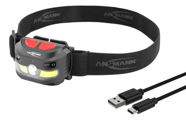 Ansmann LED Hoofdlamp Oplaadbaar HD250RS