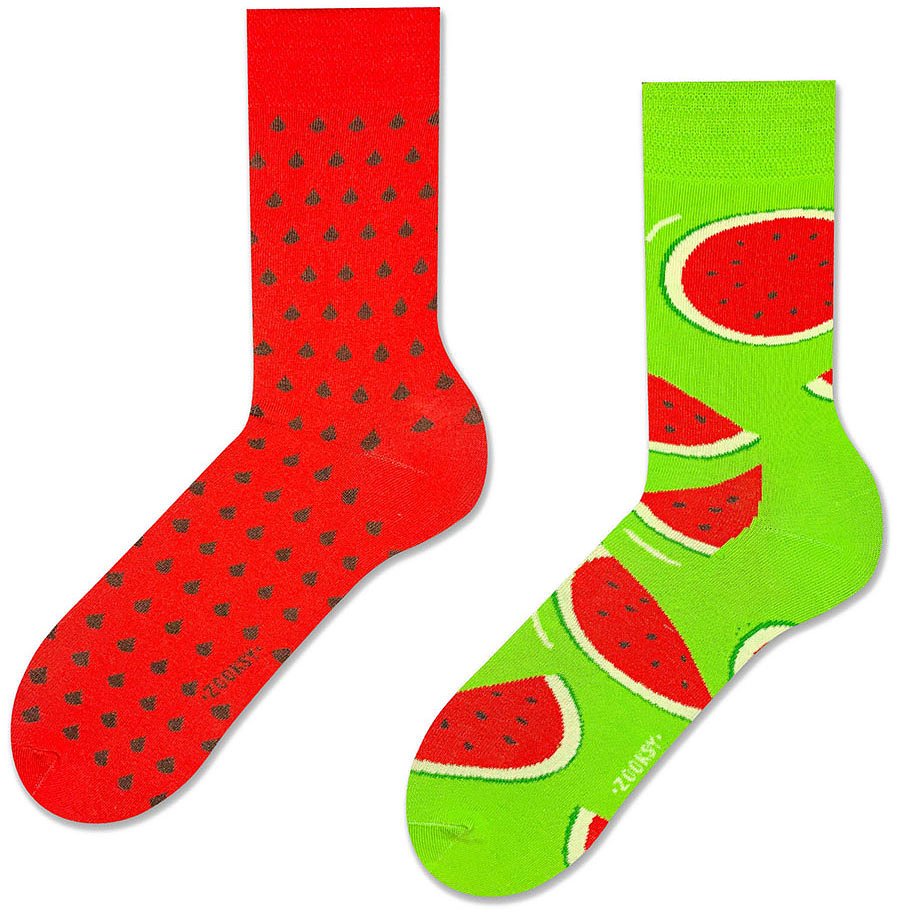 Zooksy mixTURY 2-pack Sokken - Watermelon