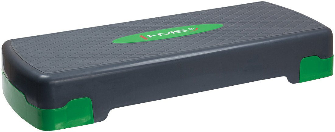 HMS AS003 Aerobic Fitness Stepbank (Groen, 2-traps, Verstelbaar)