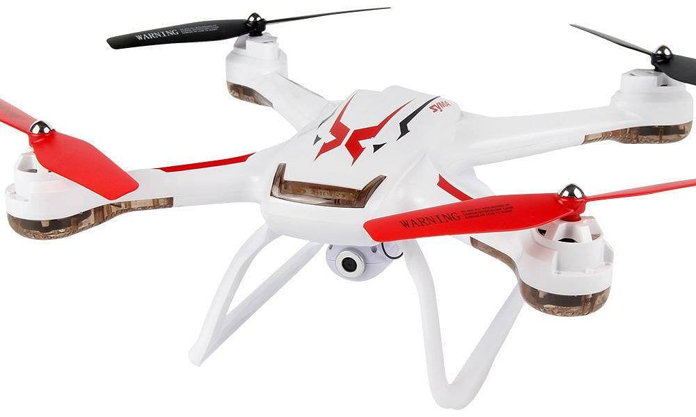 Syma X54HC LED Drone met 2 MP HD Camera - Wit