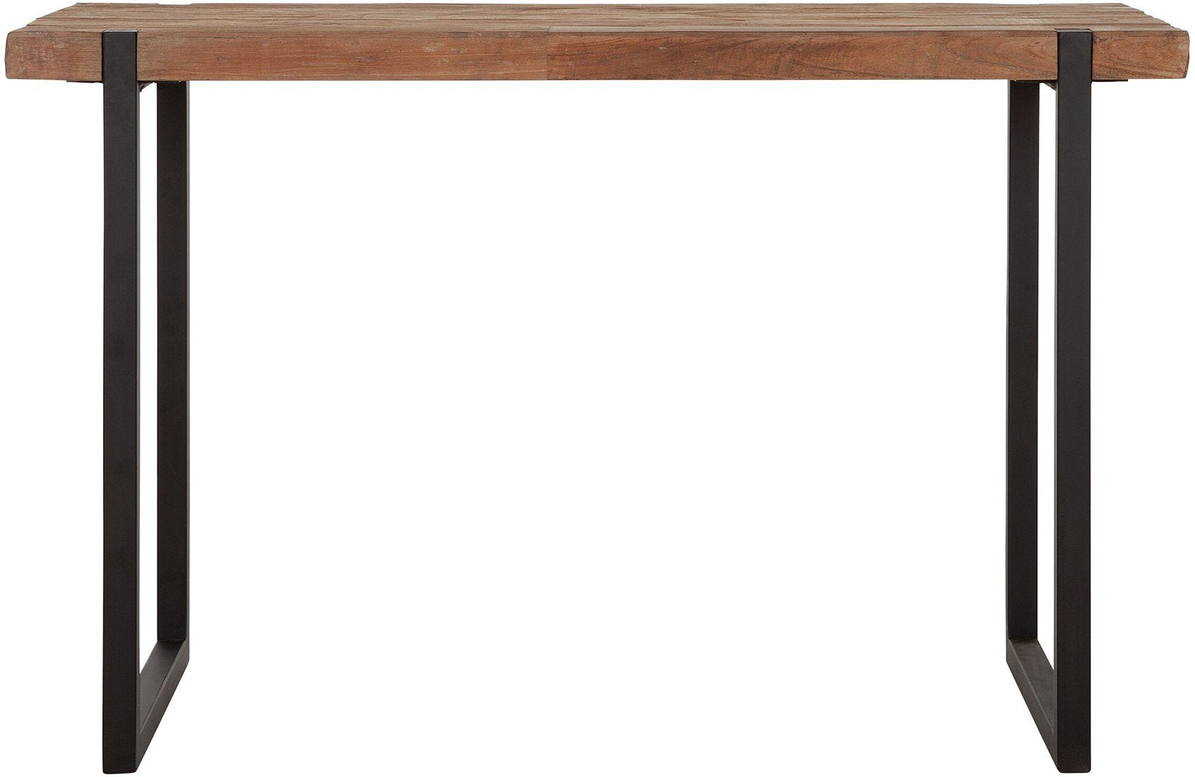 DTP Home Writing desk Beam,76x120x50 cm, 5 cm recycled teakwood top