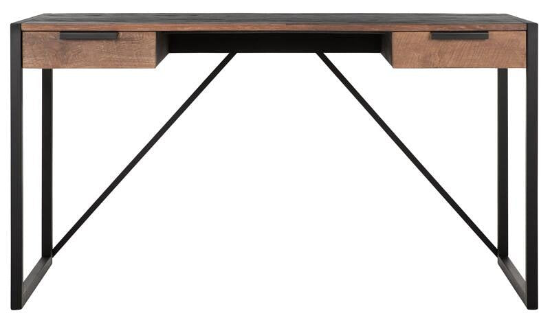 DTP Home Writing desk Cosmo, 2 drawers,76x140x60 cm, recycled teakwood