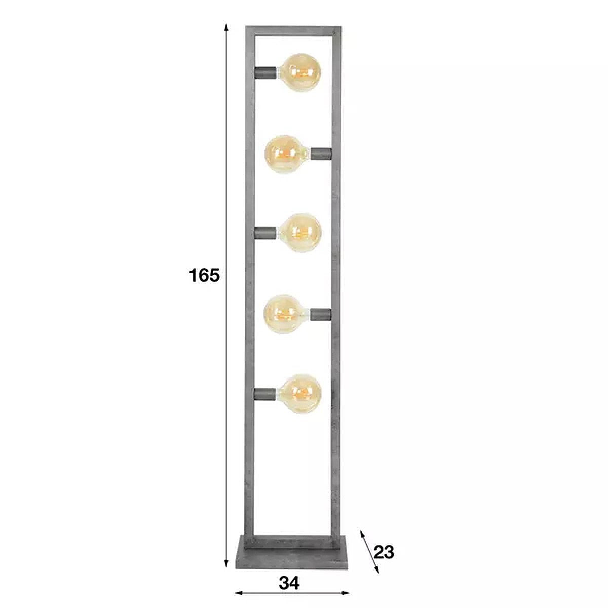 AnLi Style Vloerlamp 5L steps