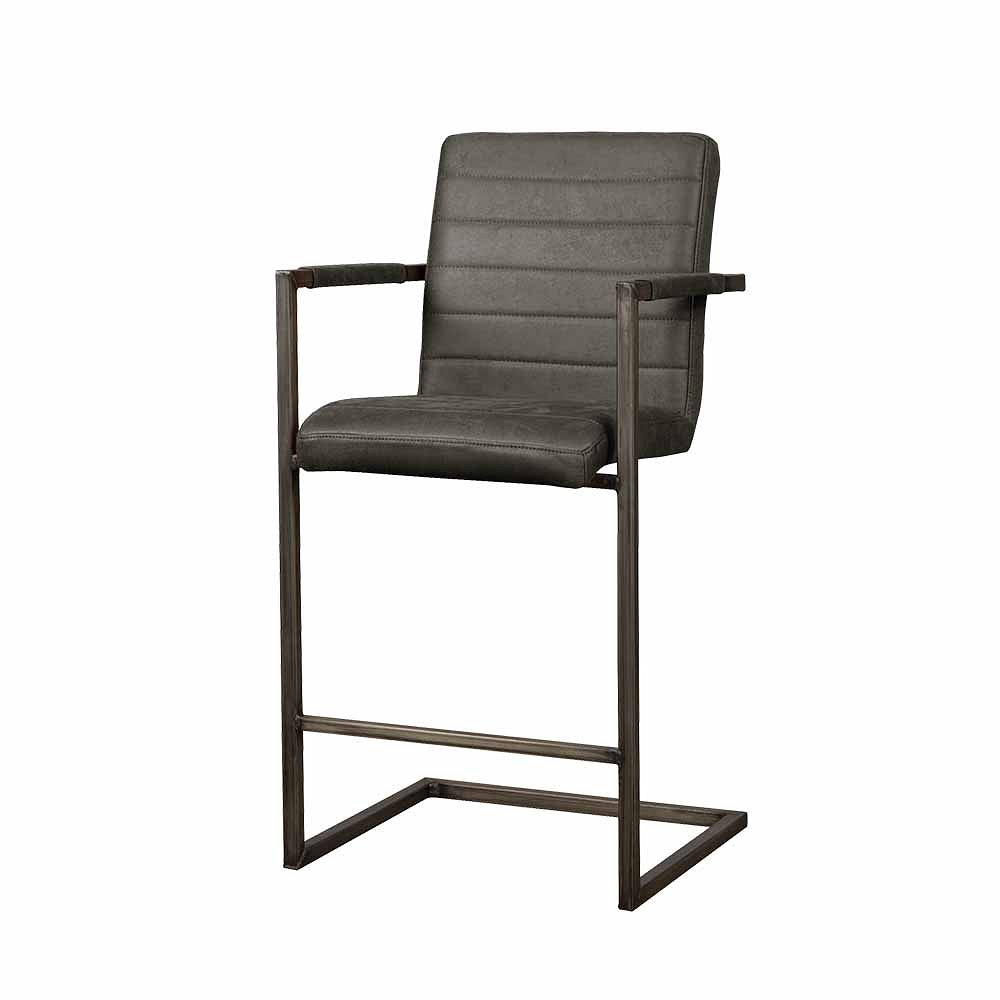 Tower living Rocca barstool - Bull anthracite