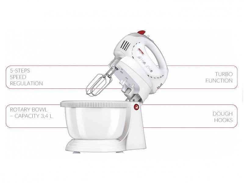 MPM Mixer with a rotary bowl MMR-17Z