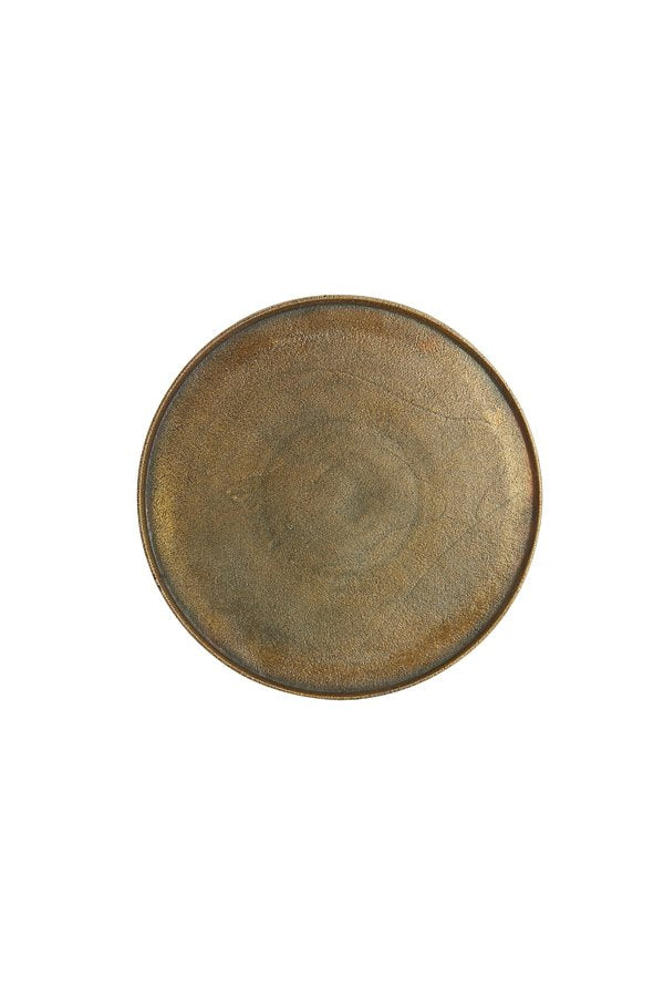 Light&living Schaal Ø40x1,5 cm MAES antiek brons