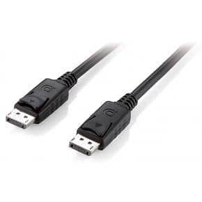 Equip 119333 DisplayPort Cable w/ latch, M/M, 3m, Black