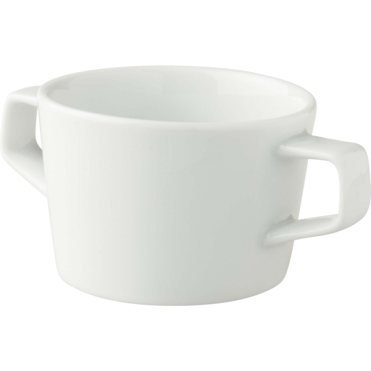 Palmer Soup cup and saucer White Delight 30 cl 10 cm White 6 piece(s)