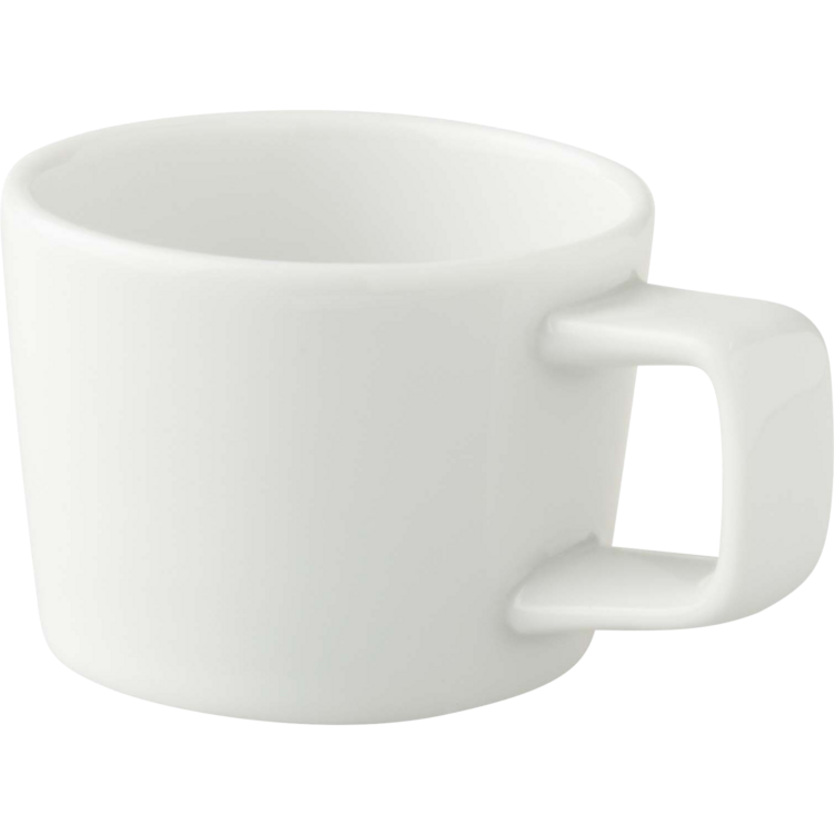 Palmer Espresso cup and saucer White Delight 7 cl - 13 cm White Porcelain 6 piece(s)