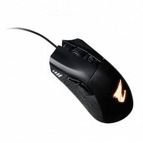 Gigabyte GM-AORUS M3 Optical Gaming Mouse, USB, Optical, 6400 DPI, 12500 fps, Wheel, Black