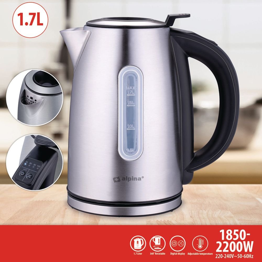 Water kettle 230V SS 2200W A