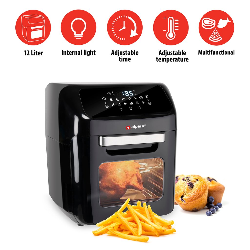 Heteluchtoven/ Airfryer 12 liter