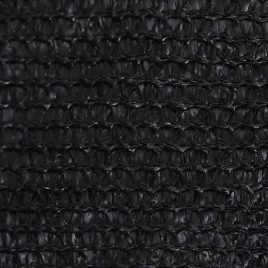 Zonnezeil 160 g/m 2x5 m HDPE zwart