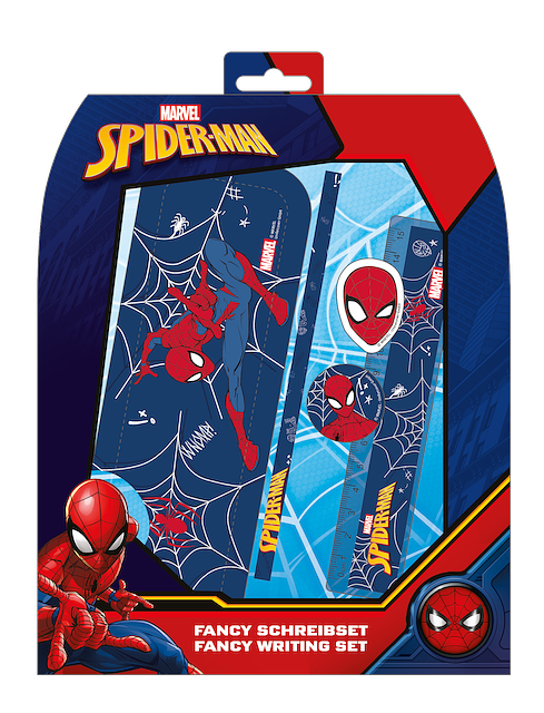 Spider-Man Schrijfset Set van 5 Stuks