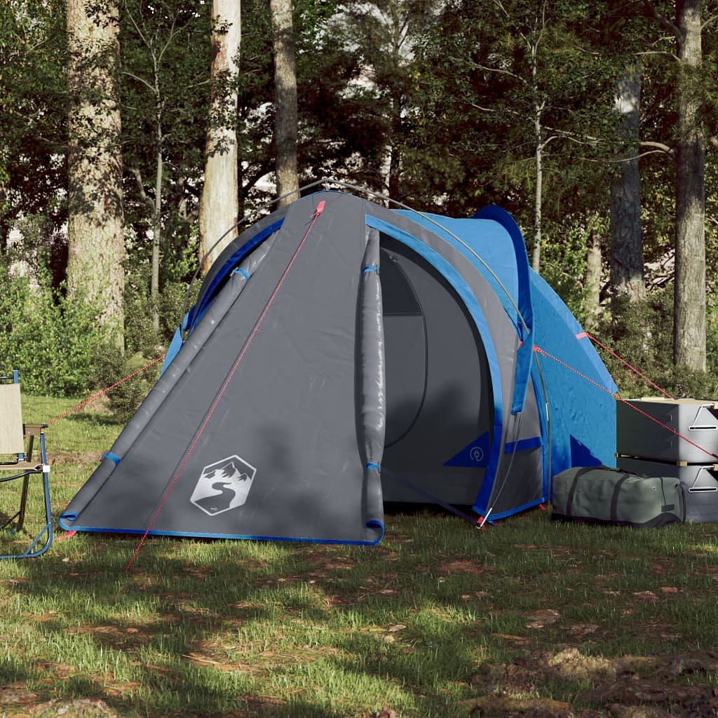 Tent 2-persoons 320x140x120 cm 185T taft blauw