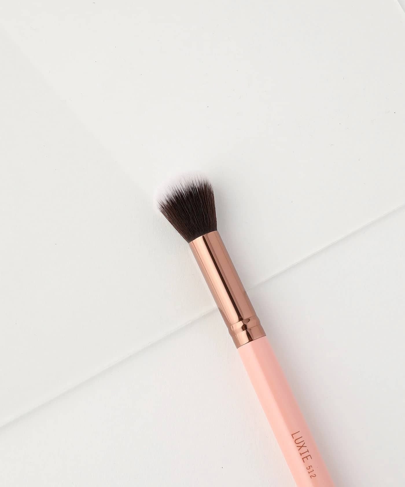 Luxie 512 Small Contouring brush Rose Gold