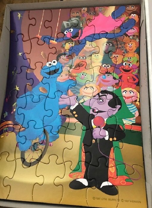 Sesamstraat puzzels set van 2 stuks, 2 x 36 stuks