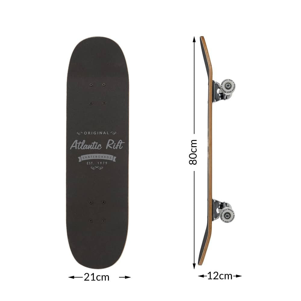 Skateboard Hout - ABEC 9 lagers - PU dempers + PU wielen model Granaat