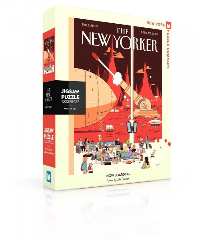 New York Puzzle Company Nu instappen - 1000 stukjes