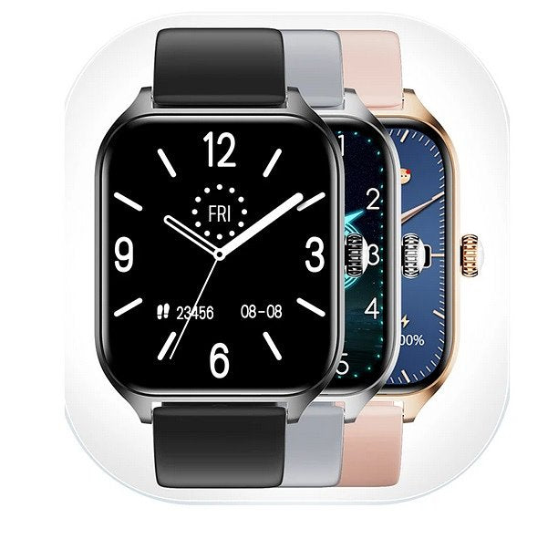 WS-7 Smartwatch voor Dames en Heren - voor Android - IP67 Waterdicht - Stappenteller - Horloge -...