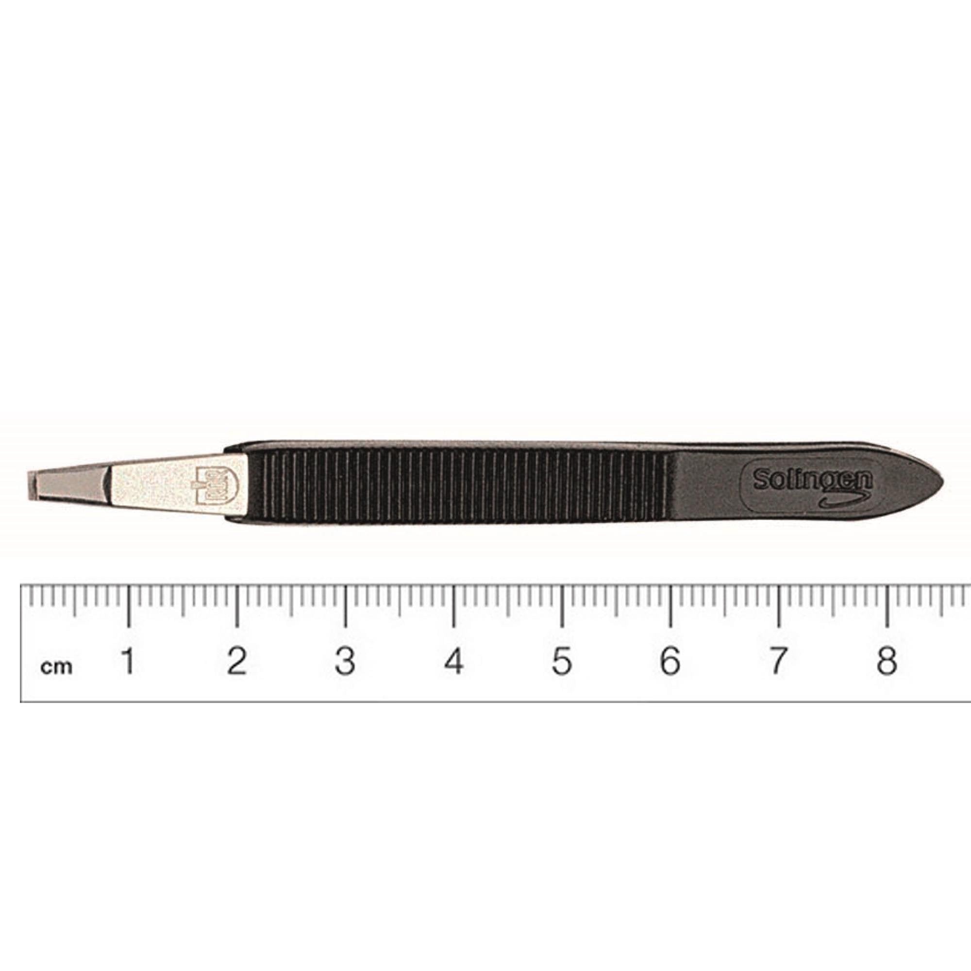 RÖR Solingen Precisie Pincet RVS 8.5 cm - Stijlvol Zwart