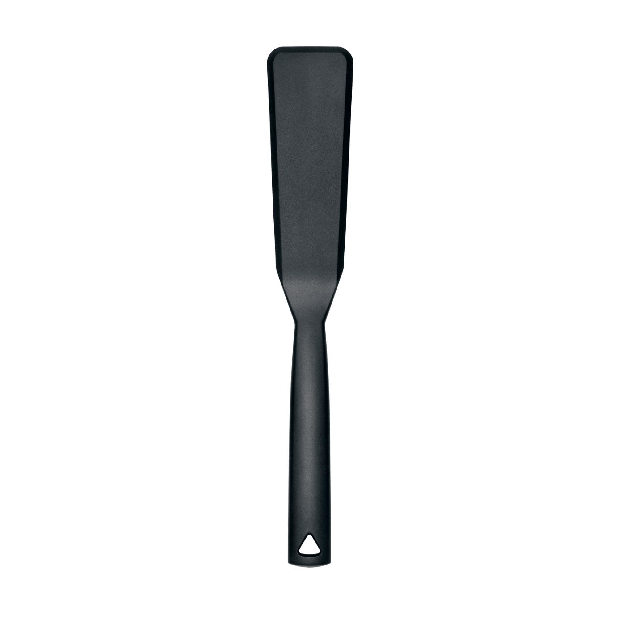 Triangle Hittebestendige Nylon Spatel met Ophangsysteem - 30 cm - Zwart