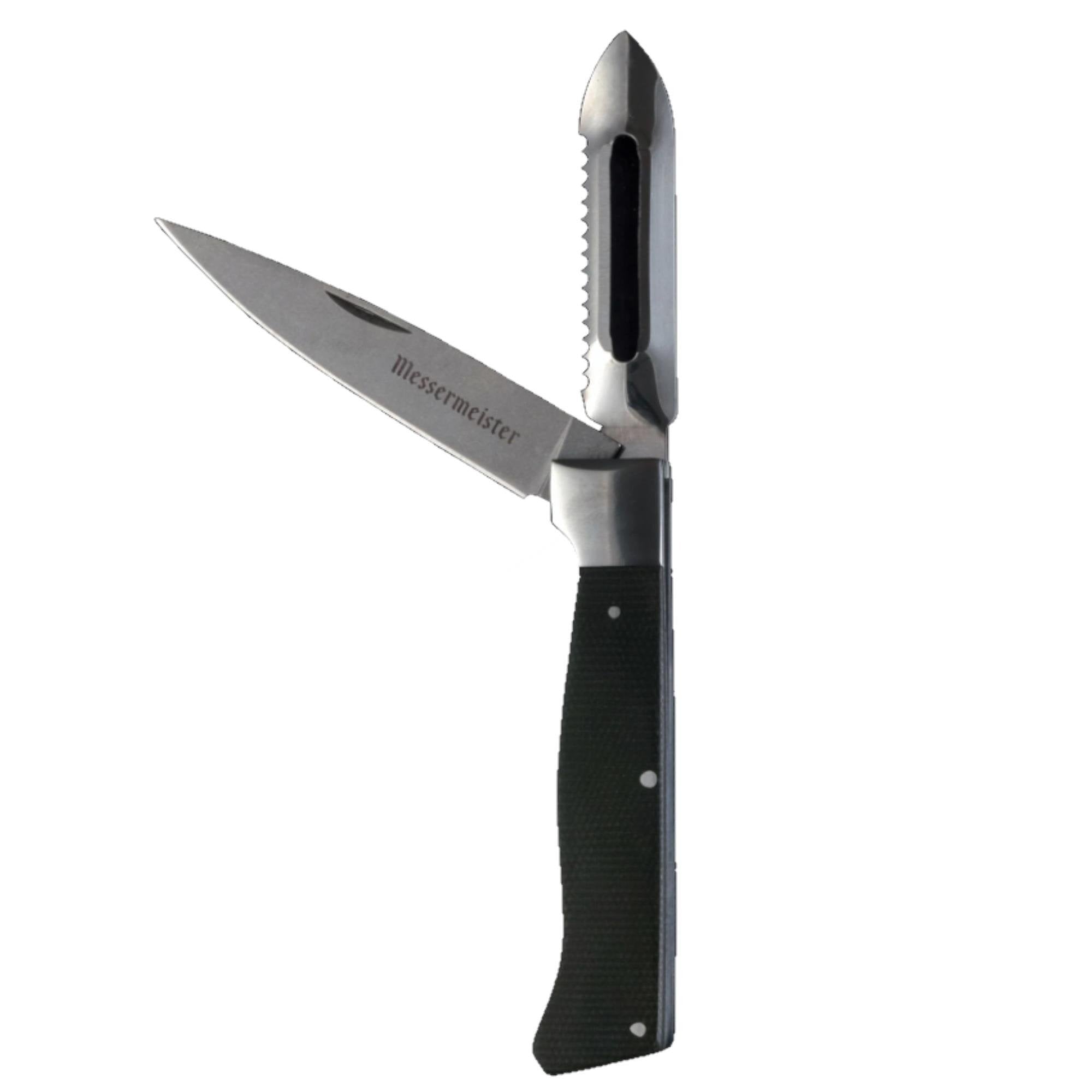 Messermeister Adventure Chef - 6-Delige Outdoor Zakmesset - Compact & Veelzijdig - Ideaal voor A...