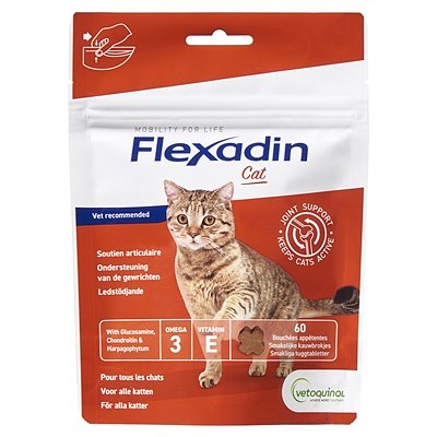 FLEXADIN CAT CHEWS 60 ST