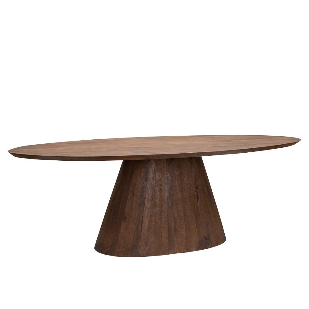 Tower living Premana oval diningtable - 240x120 - mud brown