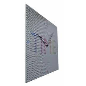 NeXtime klok 8165 Mistery - Time, 43x43 cm, Wall, Metal