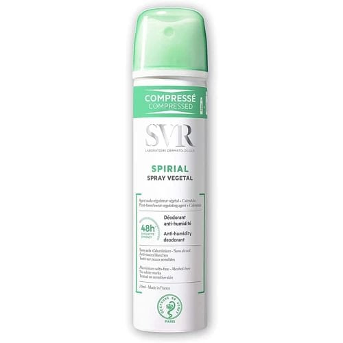 SVR Spirial 48H Vegetal Anti-Perspirant Deodorant Spray 75ml