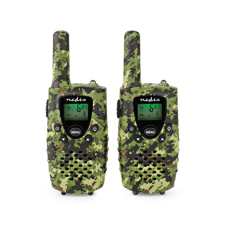 Nedis Walkie talkie Set | WLTK0810BK | Groen