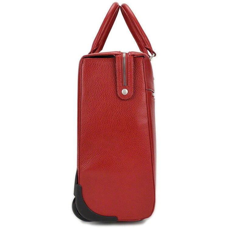 Gigi Fratelli Dames Leren Laptop Trolley 15.6 inch Romance Business ROM8015 Rood