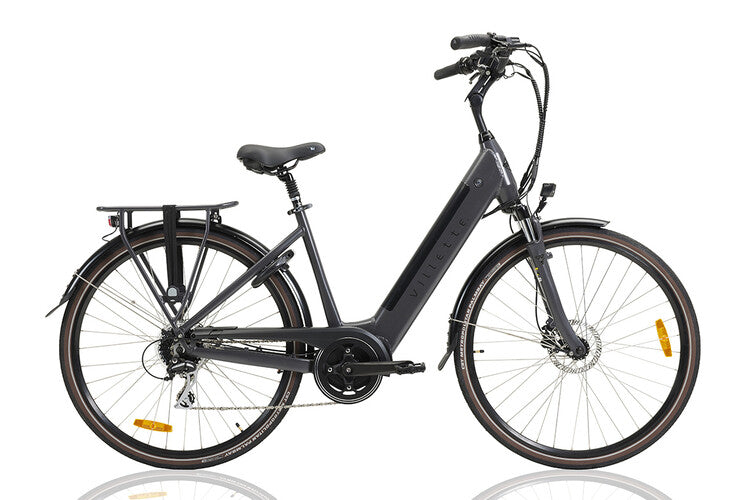 Villette Commuter,e-bike deluxe,grey
