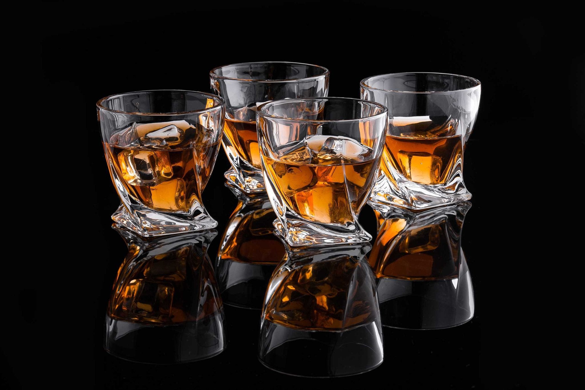 VDNEdam Whiskey Set met karaf - loodvrij kristal glas