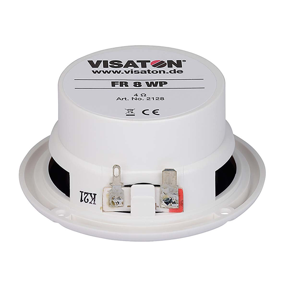 Visaton FR 8 WP - 4 Ohm (wit) - Zoutwaterbestendige 8 cm (3,3") full-range luidspreker