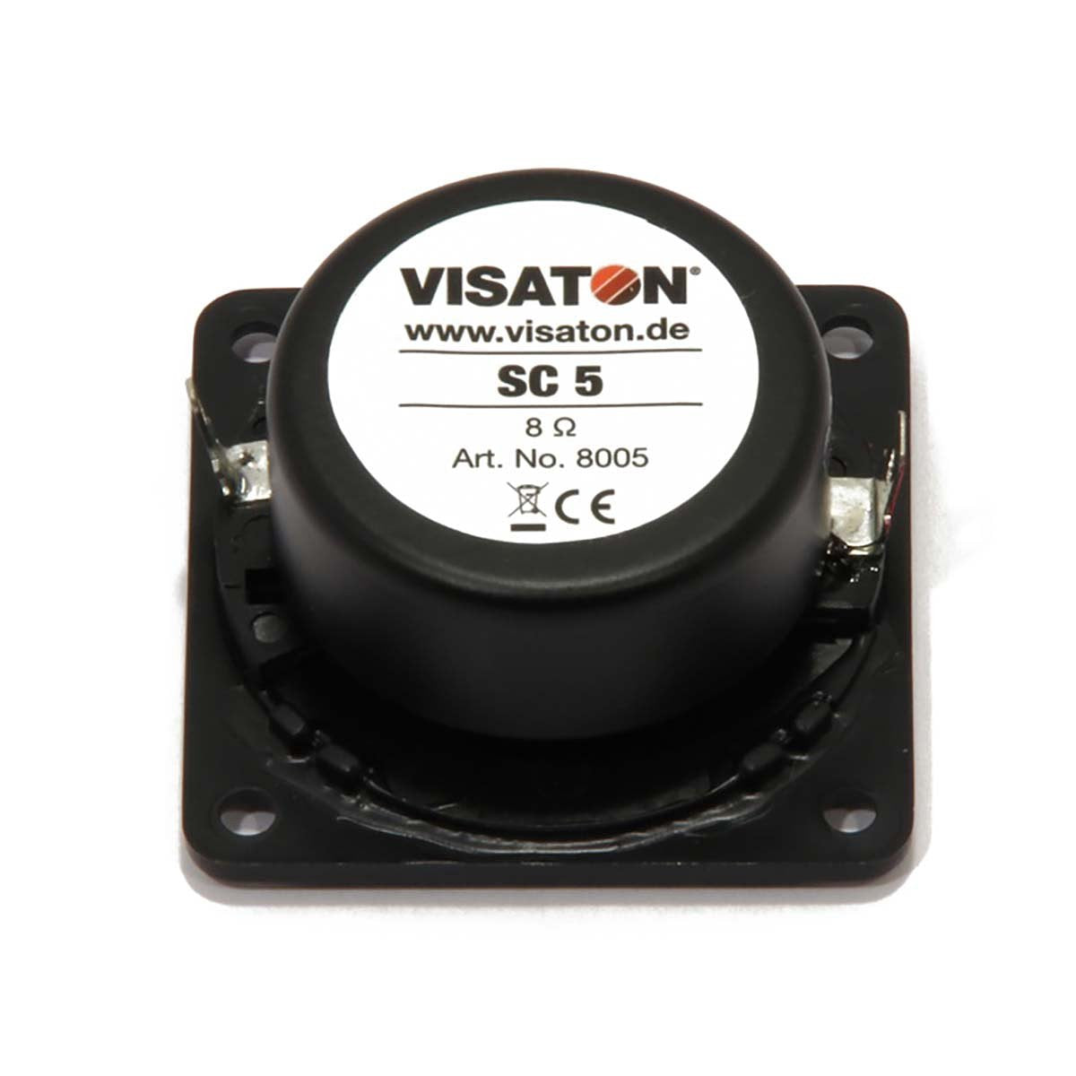 Visaton SC5 - 8 Ohm 13 mm (0,5") magnetisch afgeschermde dome-driver van polycarbonaat
