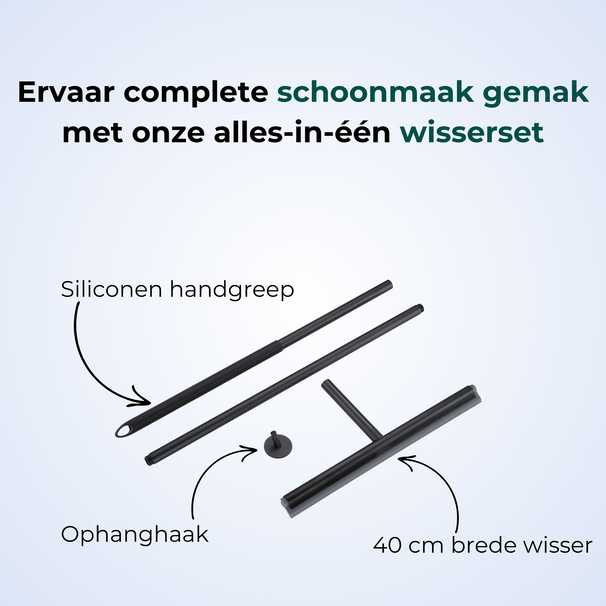 Vloertrekker inclusief Ophangsysteem