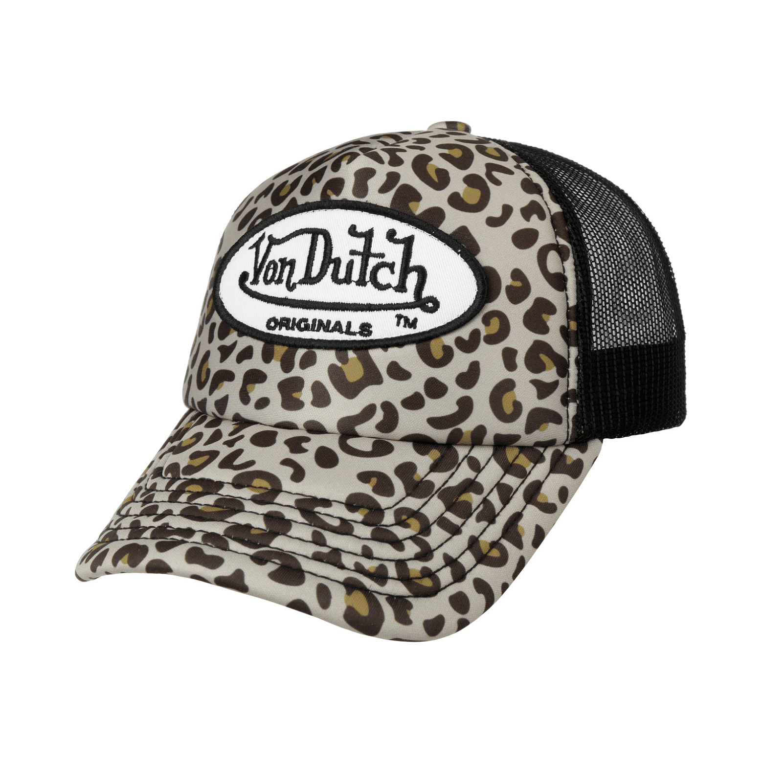 Von Dutch Leo Print Cap