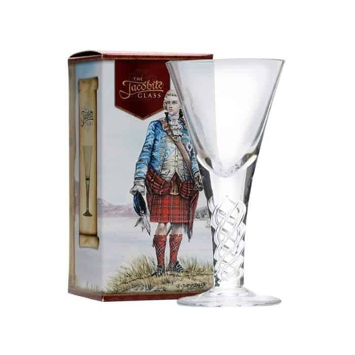 Whiskyglas Jacobite - Geïllustreerde verpakking - Glencairn Crystal Scotland