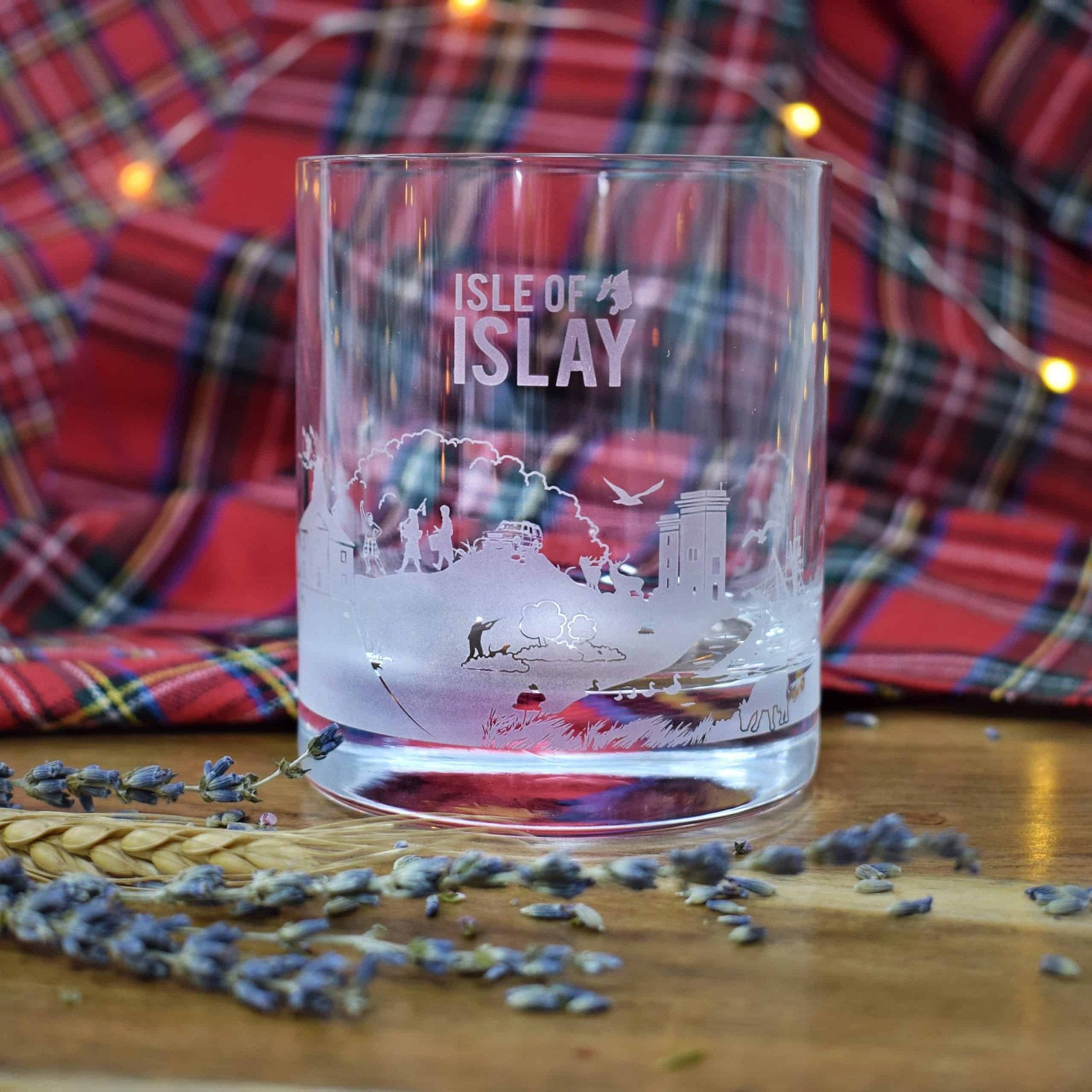 Whiskyglas Skyline Isle of Islay - Glencairn Crystal Scotland