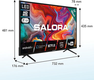Salora SMART32TV - 32 Inch - Smart TV - HD Ready - 2022