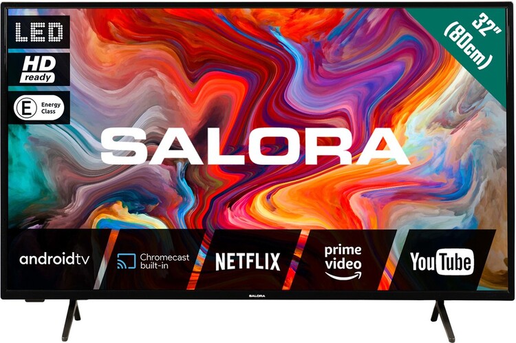 Salora SMART32TV - 32 Inch - Smart TV - HD Ready - 2022