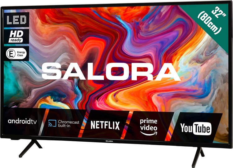 Salora SMART32TV - 32 Inch - Smart TV - HD Ready - 2022