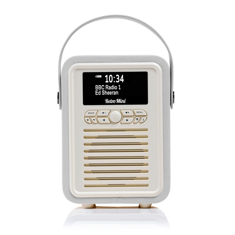 VQ Retro Mini | DAB Radio, Bluetooth, Radio Alarm Clock with FM supportability